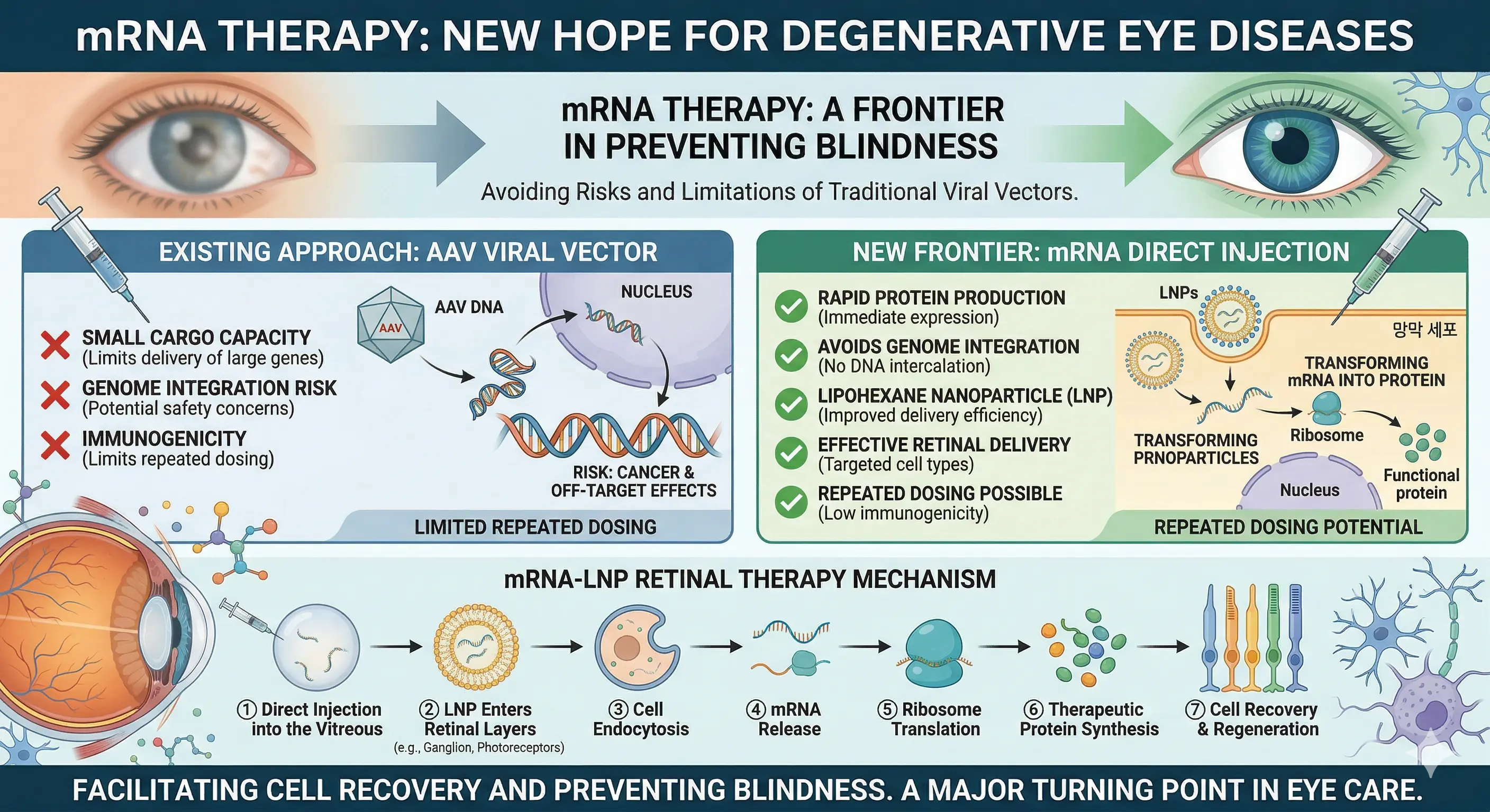 mRNA Therapy Offers New Hope for Degenerative Eye Diseases